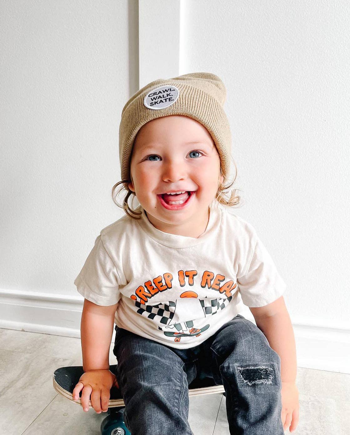 CRAWL WALK SKATE BEANIE
