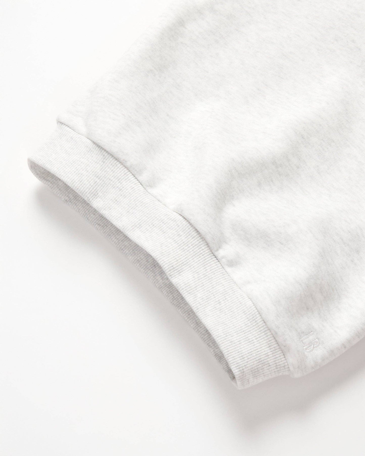 Happy Day Elevated Crewneck - Light Heather Grey