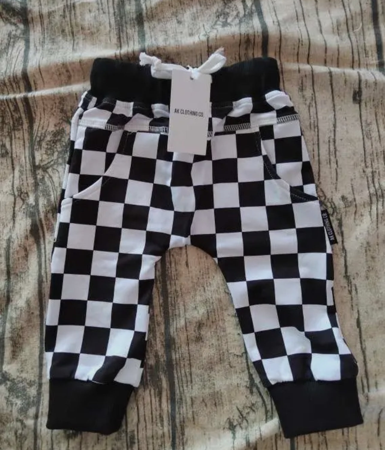 Checkered Joggers
