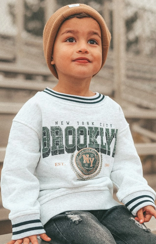 Vintage Inspired Brooklyn Crew