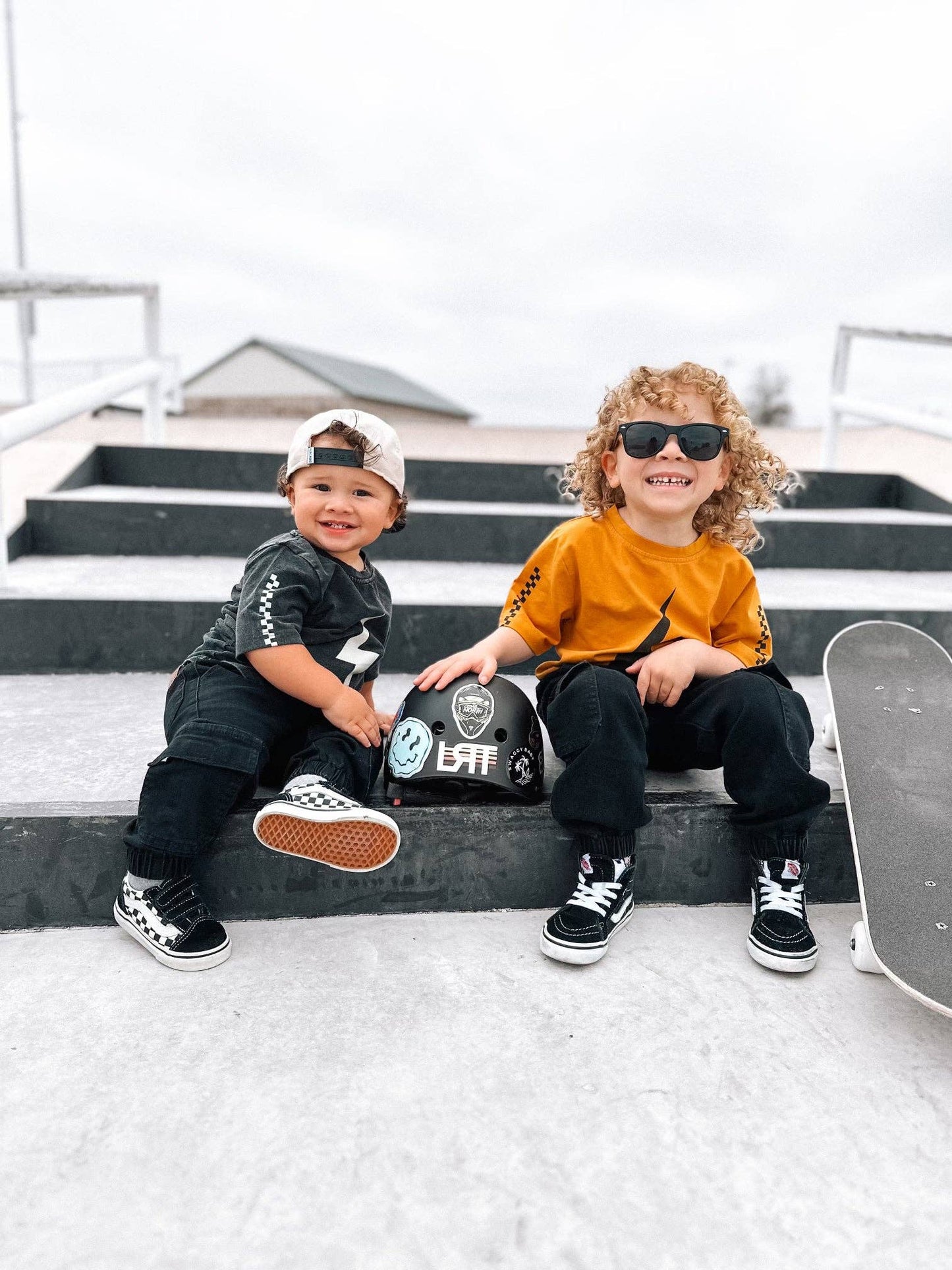 Kids Limited Edition Spark Racer Tee - Pumpkin