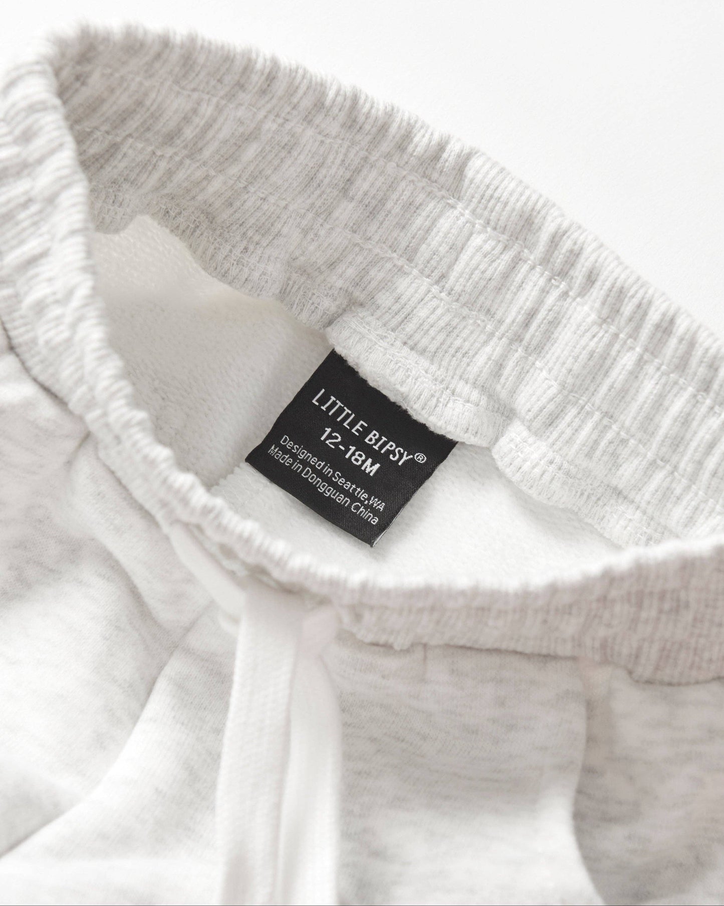 Happy Day Elevated Sweatpant - Light Heather Grey