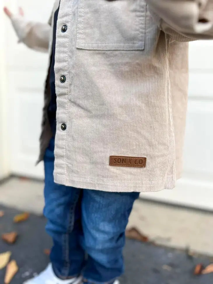 Sandstorm Corduroy Shacket