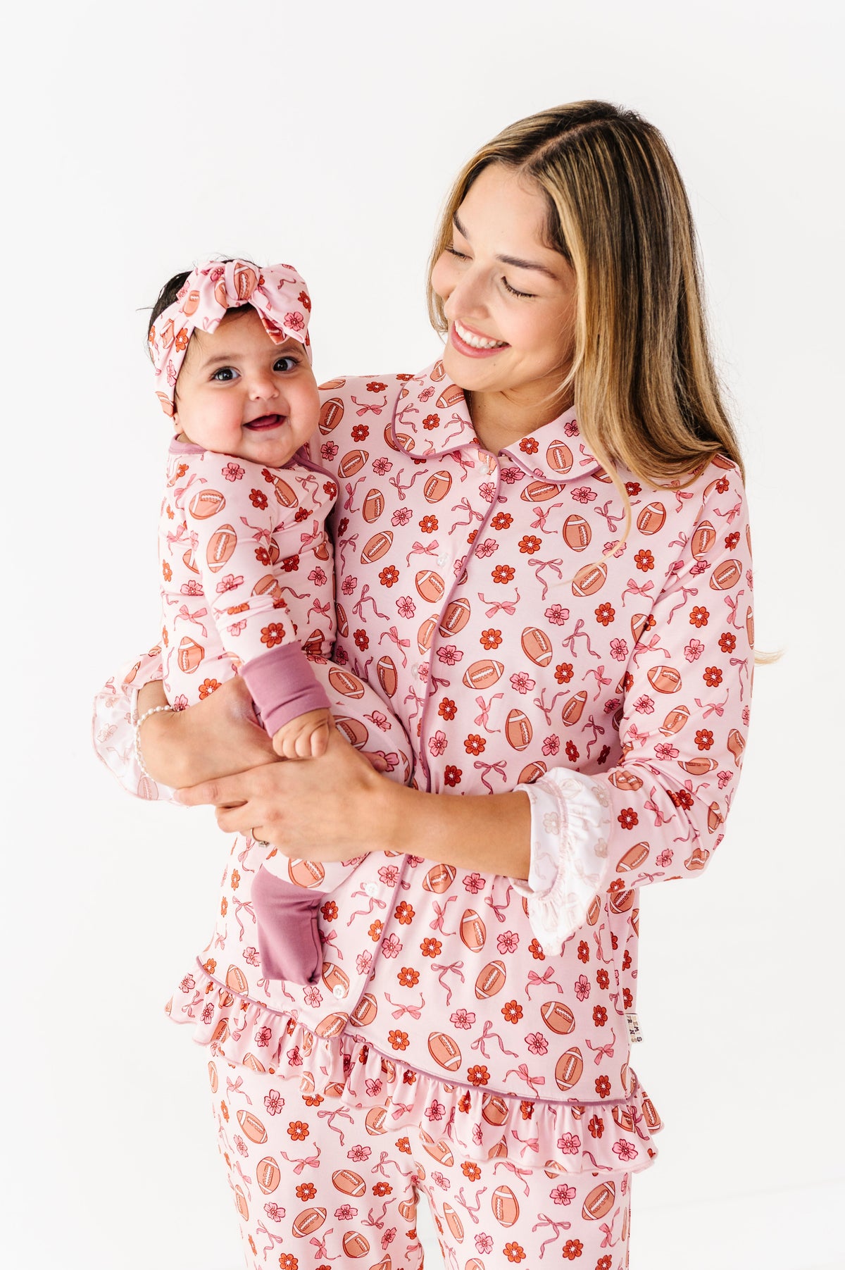 Friday Night Florals Ruffle Adult Button Up Set (EST SHIP TIME 1-2 WEEKS)