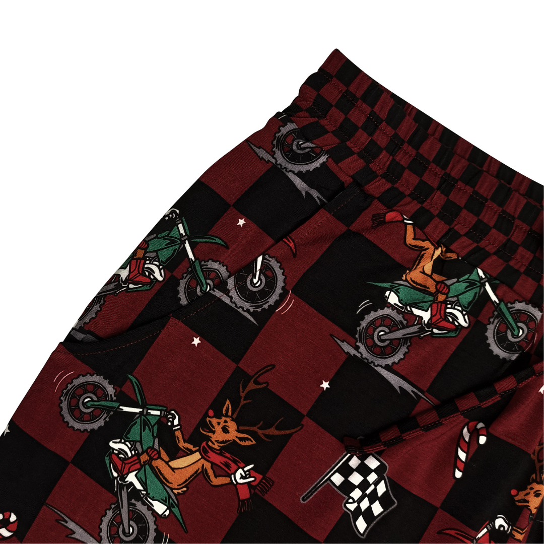 Rudolph The Red Nose Racer Unisex Adult Pajamas