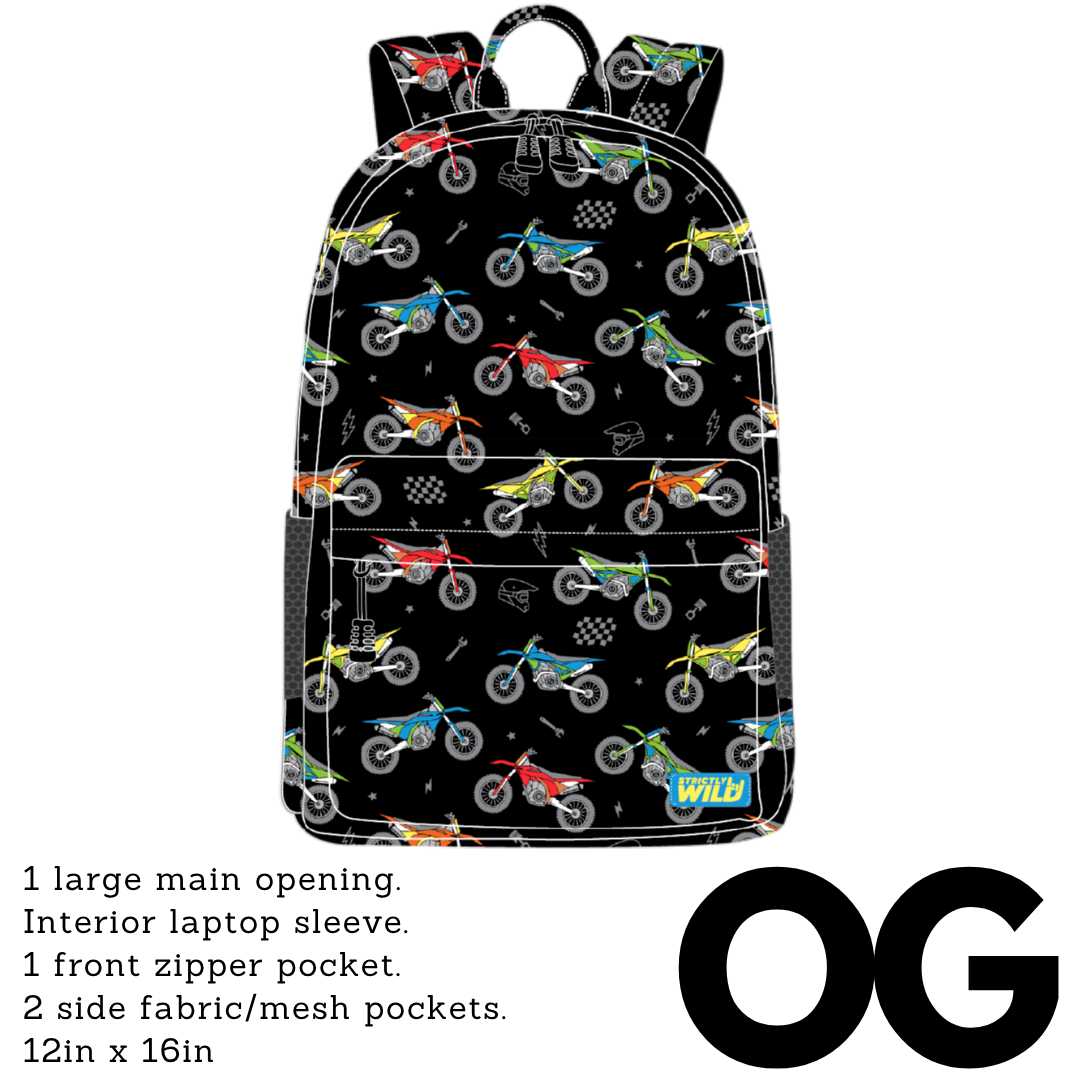 Bike Life Backpacks / PREORDER: shipping July 1 - 13