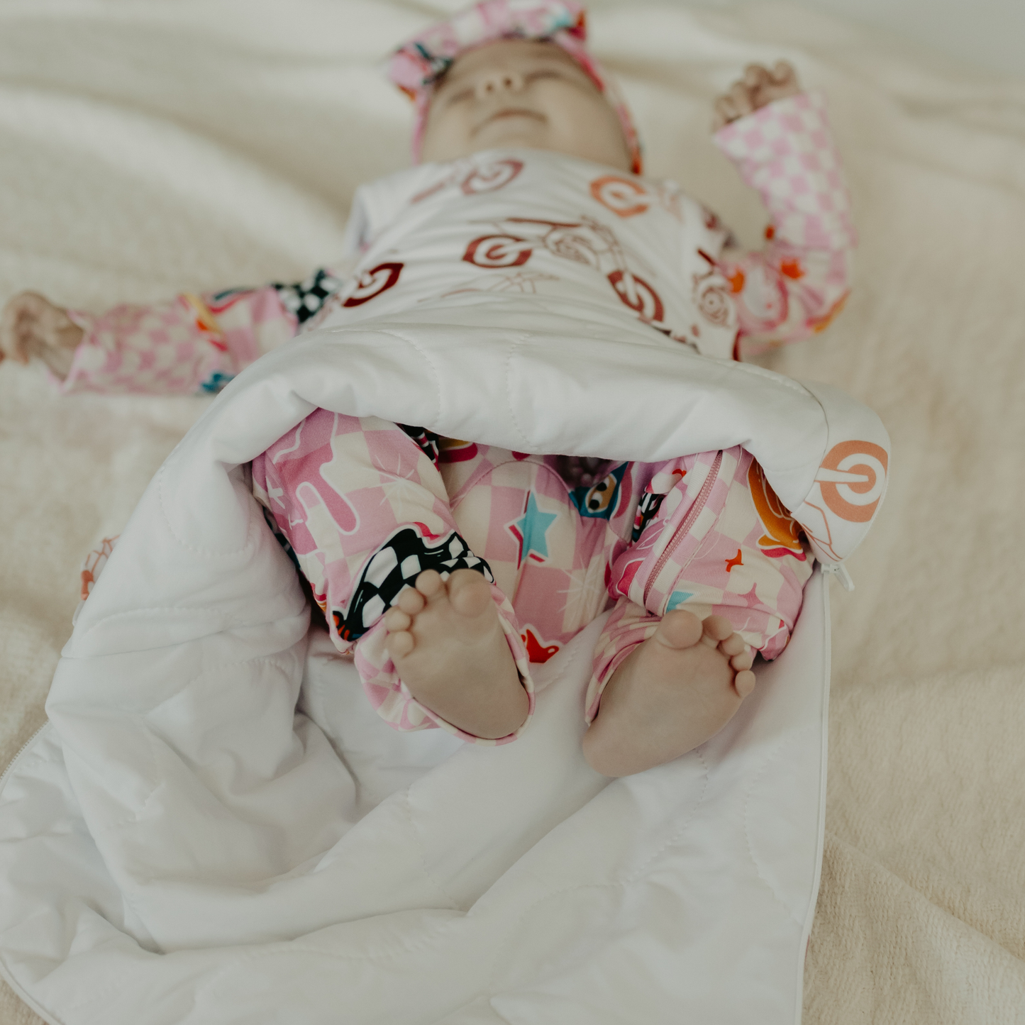 Groovy Zip Up Pajamas