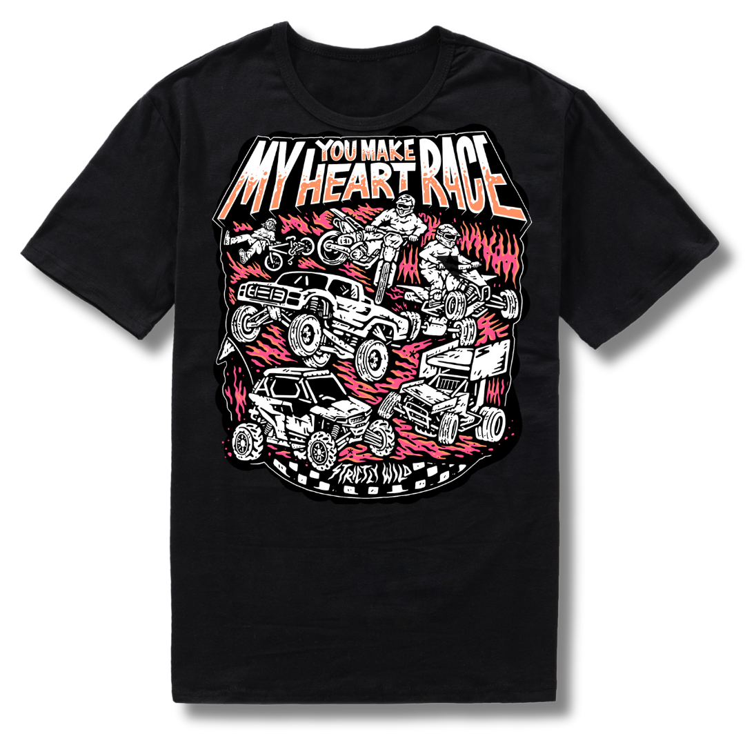 You Make My Heart Race T-Shirt (discontinuing)