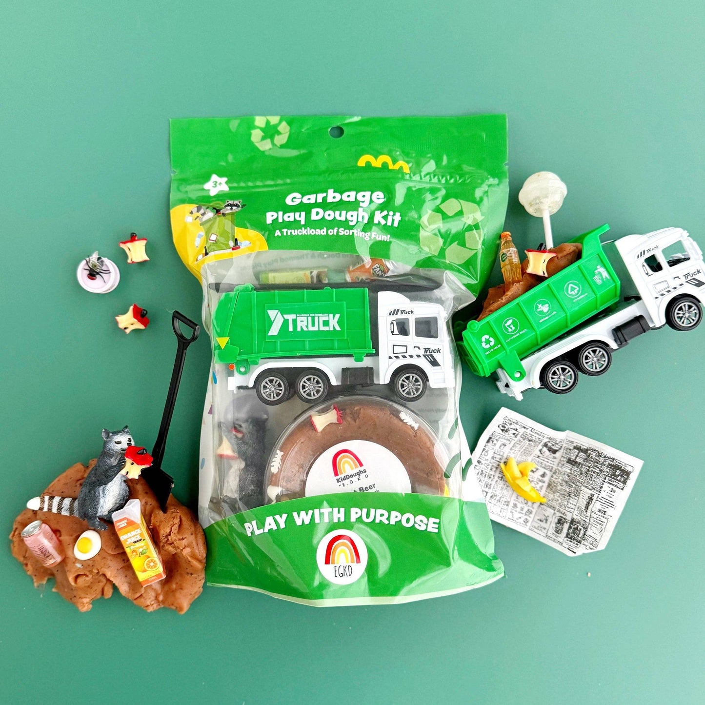 Garbage KidDough Play Kit