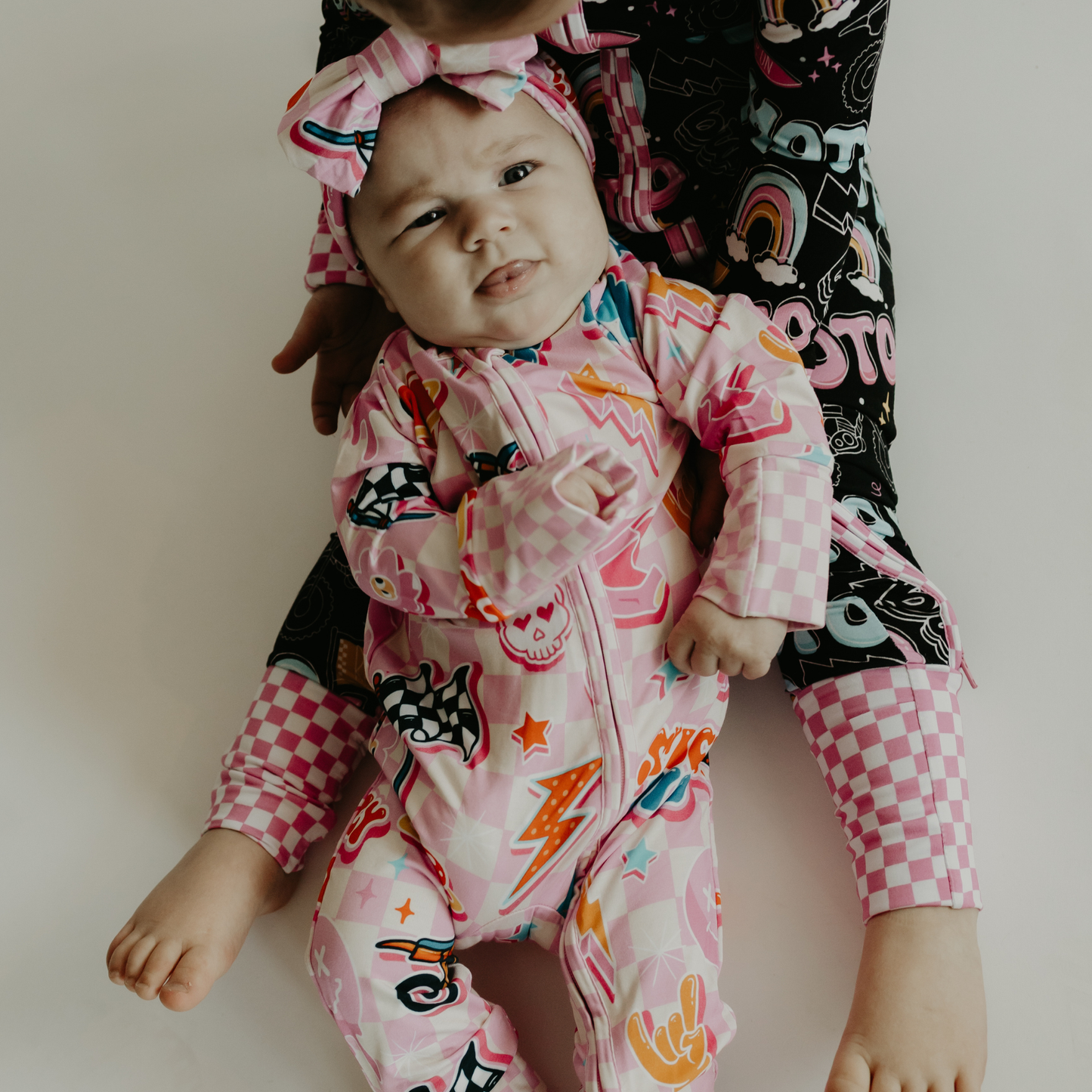 Groovy Zip Up Pajamas