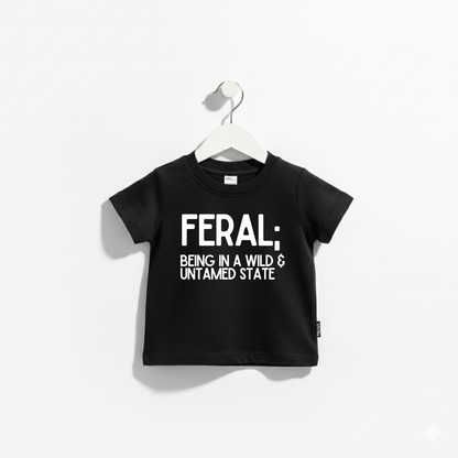 FERAL Definition Tee