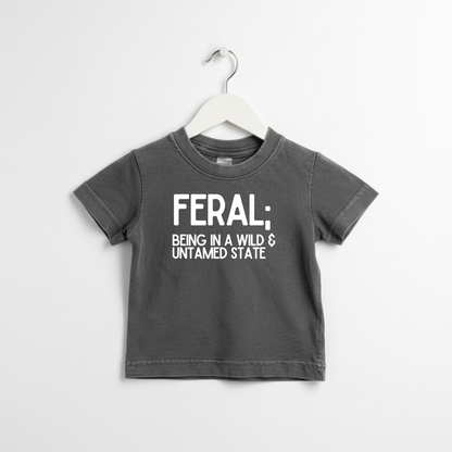 FERAL Definition Tee