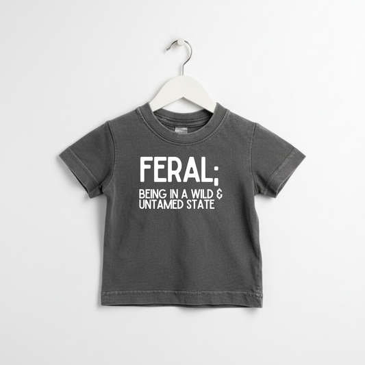 FERAL Definition Tee