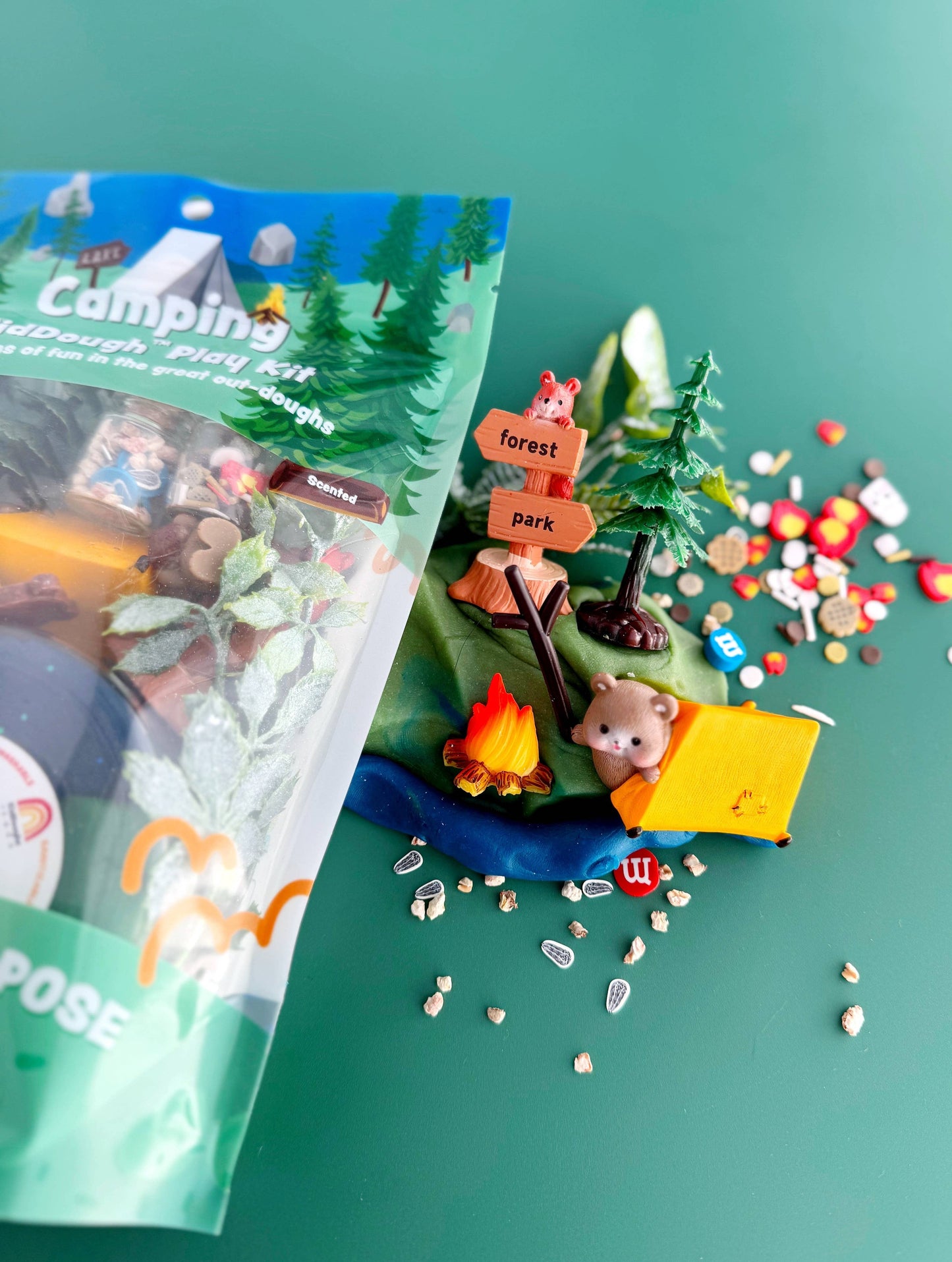 Camping KidDough Play Kit