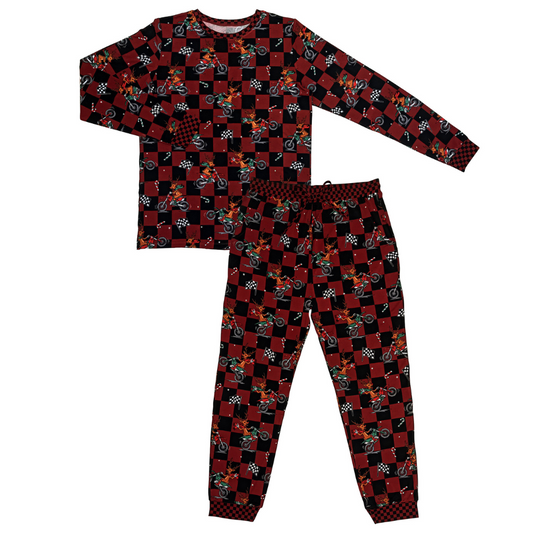 Rudolph The Red Nose Racer Unisex Adult Pajamas