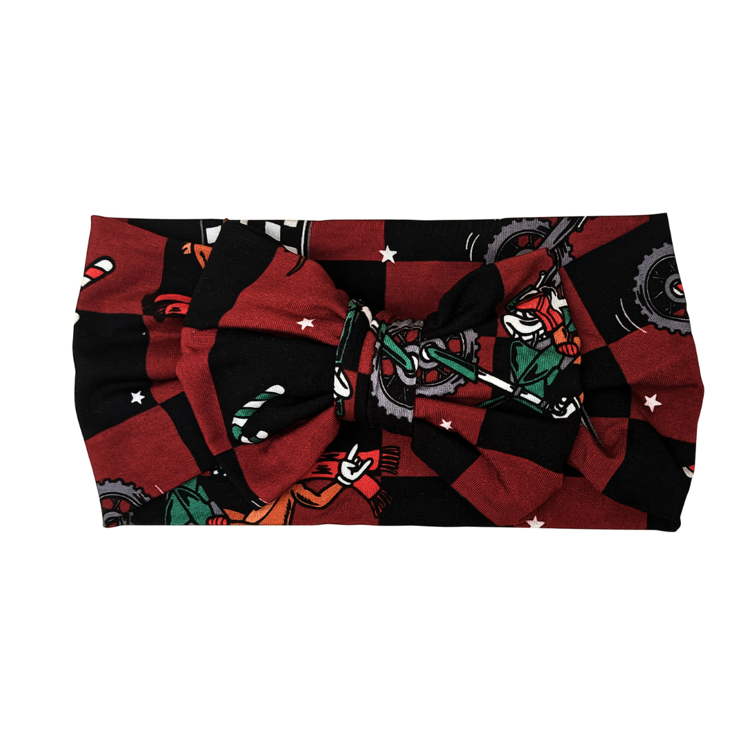 Rudolph The Red Nose Racer Bow