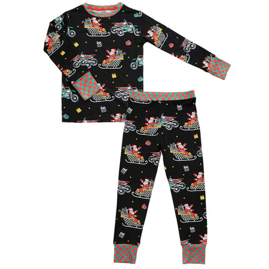 Santas Speedy Sleigh Toddler & Youth Pajamas