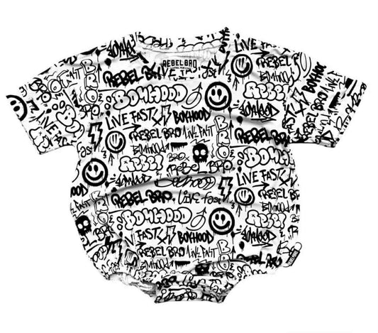 Urban Drip Bubble Romper