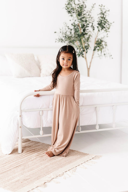Sand Neutrals Wide Leg Romper