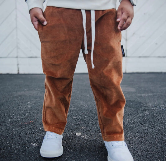 Burnt Sienna Corduroy
