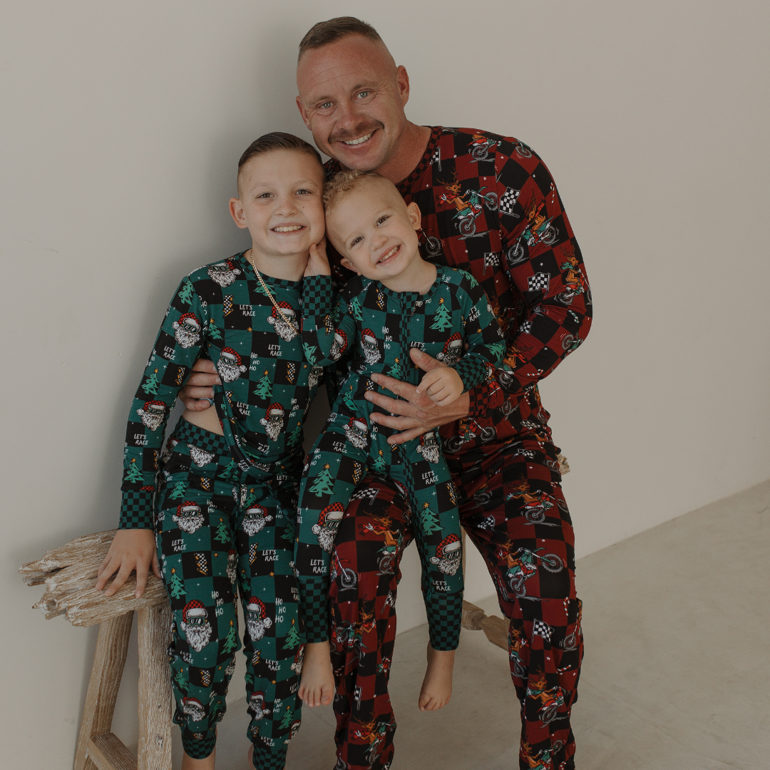 Rudolph The Red Nose Racer Unisex Adult Pajamas