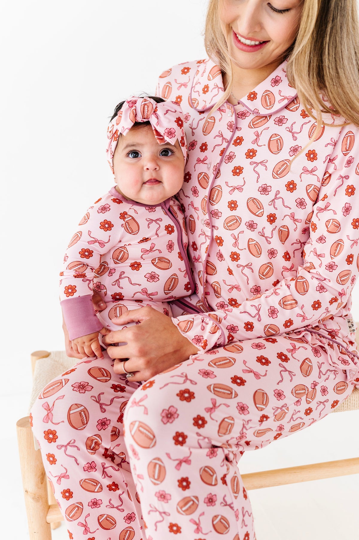 Friday Night Florals Ruffle Adult Button Up Set (EST SHIP TIME 1-2 WEEKS)