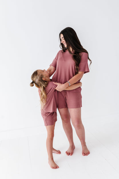 Mesa Drawstring Waffle Knit Set