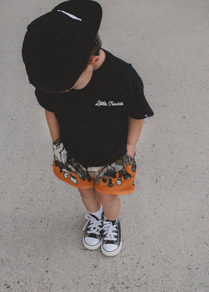 Heater Flame Shorts Camo