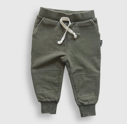 French Terry Joggers- Moss