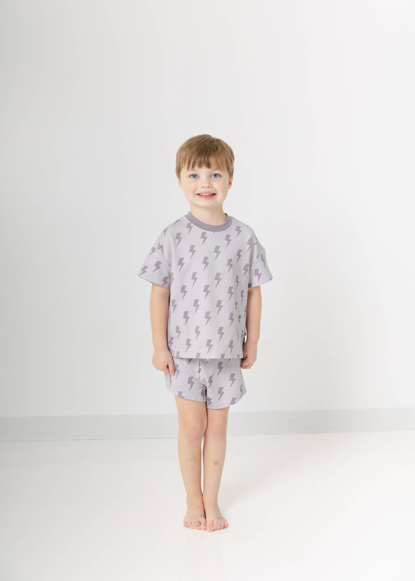 Lightning Bolt | Terry Shorts Set