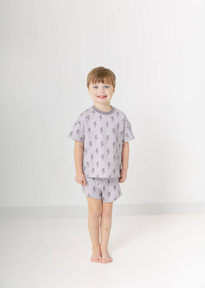 Lightning Bolt | Terry Shorts Set