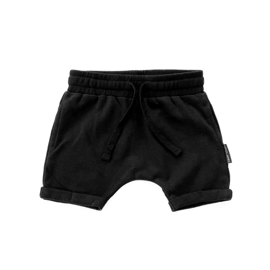 Harem Shorts-Black