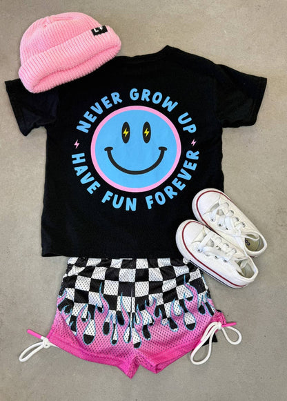 Heater Girls Mesh Shorts Checkers