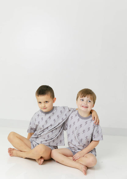 Lightning Bolt | Terry Shorts Set