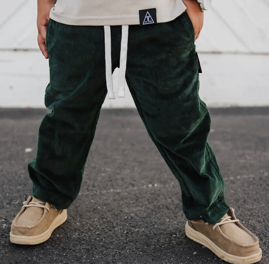 Hunter Green Corduroy