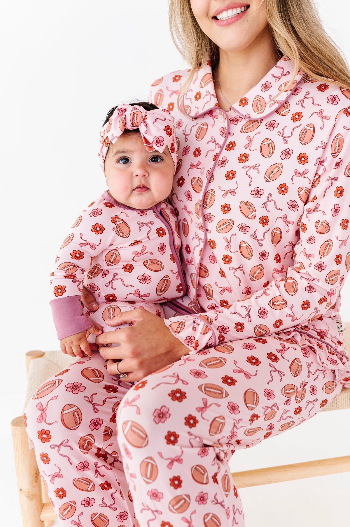 Friday Night Florals Ruffle Adult Button Up Set (EST SHIP TIME 1-2 WEEKS)