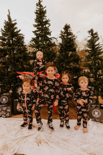 Santas Speedy Sleigh Toddler & Youth Pajamas