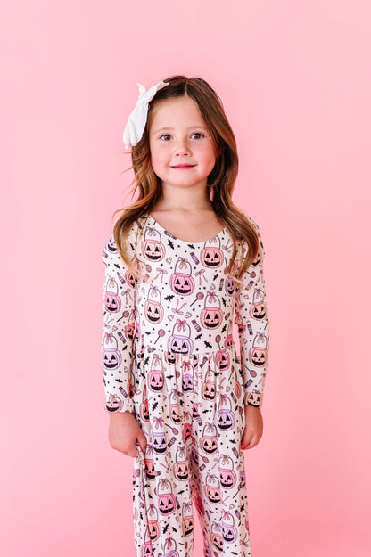 Ghoul Gang Wide Leg Romper (EST SHIP TIME 1-2 WEEK)