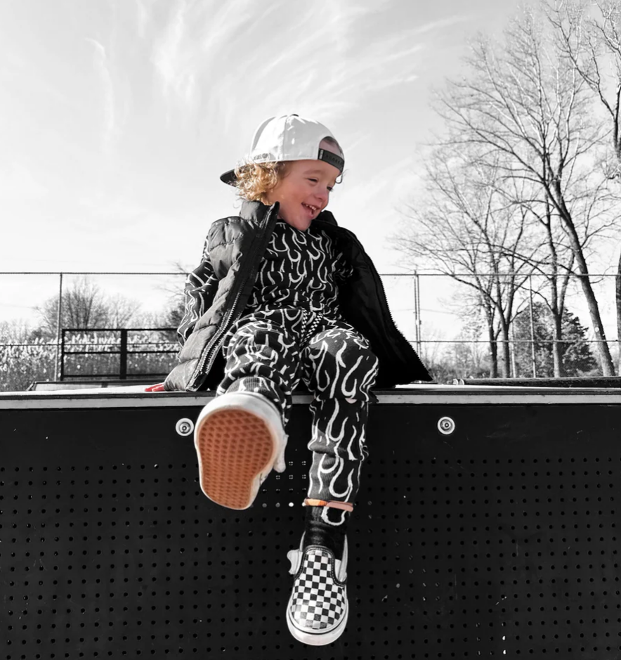 Organic Ribbed Set- Fuego