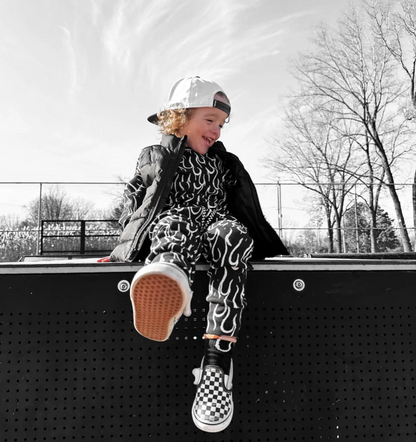 Organic Ribbed Set- Fuego