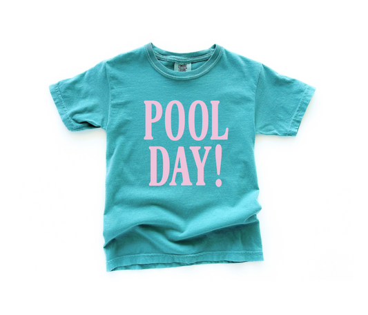 Pool Day! Girls + Boys Kids Tee