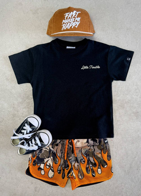 Heater Flame Shorts Camo