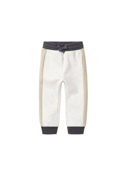 Side Stripe Jogger - Stone Grey