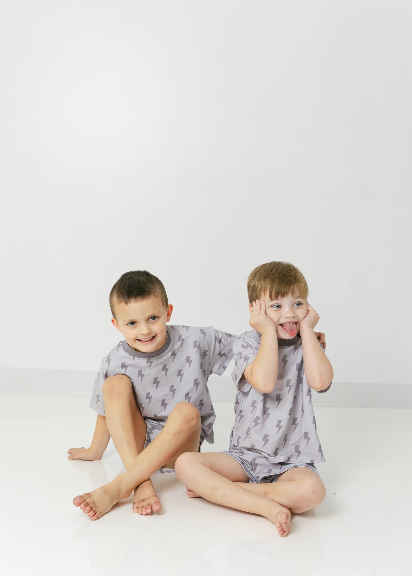 Lightning Bolt | Terry Shorts Set